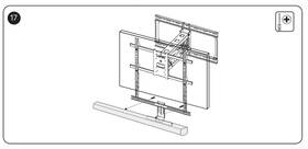 39305 Monoprice Above Fireplace Pull-down Full-motion Articulating Tv Wall Mount