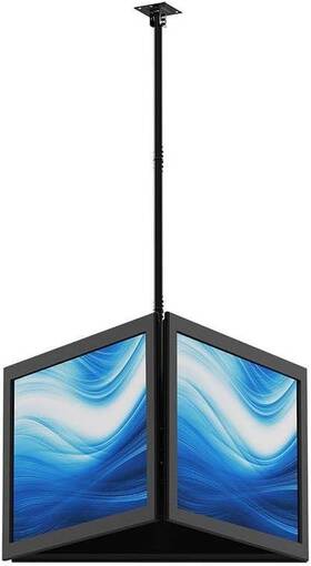 Monoprice 889028093788 Triple Sided Ceiling Tv Mount 32-65 Inch 66lbs Per Screen Vesa 60x400 Missing Parts
