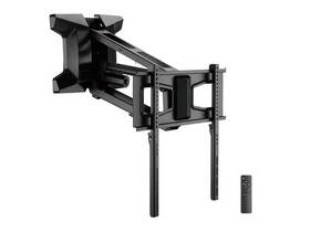 Monoprice 889028186084 Premium Pull-down Above Fireplace Tv Wall Mount Motorized Electric For