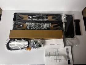 Mi-22028 Monoprice Fixed Tv Wall Mount Bracket 90 Inch Max Vesa 600x400mm Black