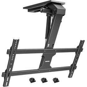 Montek B0fcs683fc Motorized Ceiling Tv Mount Remote For 43-86 Inch Tvs Electric