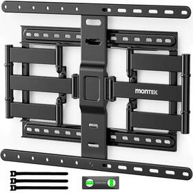 Hw1243 Montek Ultra Slim Tv Wall Mount For 43-90 Inch Tvs 1.1 Thin - Black