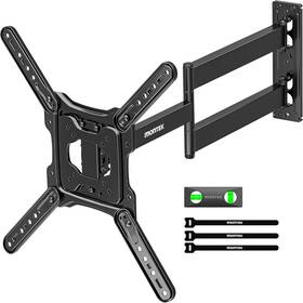 Hw1256bk Montek Long Arm Tv Wall Mount For Most 23-65 Inch Tvs 29 Extension