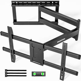 Hw1258bk Montek Long Arm Tv Wall Mount For Most 43-80 Inch Tvs 42 Extension