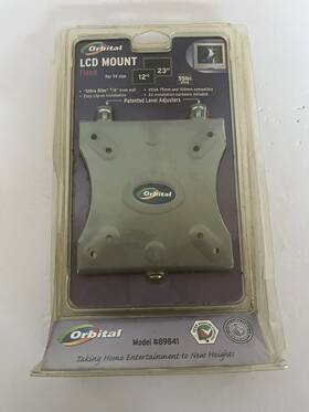 89841 Mount Orbital Lcd Fixed For 12 Inch And 23 Tvs Up To 55 Pounds Model