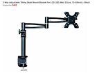 Mount Bracket 3 Adjustable Led Lcd Desk Black - Tilting Way
