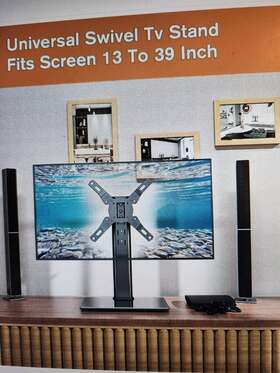 Ht07b-002 Mount Hemudo Tv/computer Monitor Universal Swivel Tv Stand/base