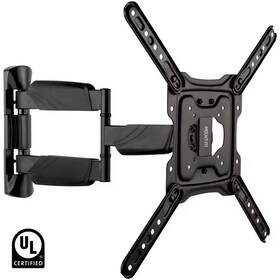 Mount-it 445030346385 Full Motion Tv Wall For 32 Inch 55 Tvs Holds Up To 77 Lbs. Weight Capa