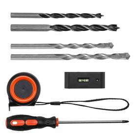 Mount-it 810041737489 Universal Tv Installation Kit 7-piece Set Includes 2 Wood Dr