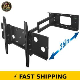 Mount-it 818103026434 Full Motion Tv Wall For 55 Inch To 70 Tvs