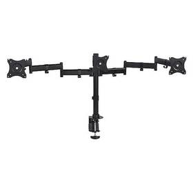 Mi-1753 Mount-it Triple Monitor Desk For 13 Inch -27 Monitors