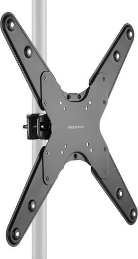 Mi-390xl Mount-it Tv Pole Fits 32 Inch To 55 Screens - Black