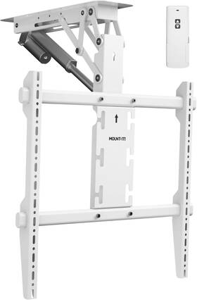 Mi-4226wht Mount-it White Electric Ceiling Tv Retractable Motorized Flip