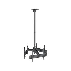 Mi-515 Mount-it Tilt And Swivel Ceiling Triple Tv 66 Lbs. Max