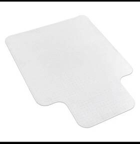 Mi-7817 Mount-it Clear Chair Mat Studded 47in X 35.5in