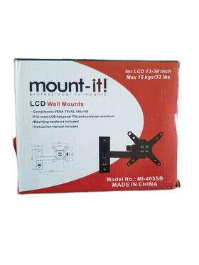 Mi-405sb Mount Mi-404 Lcd Mount-it Wall For 13-30 Inch Max 33 Pounds