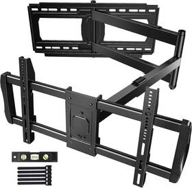 Mountftv-01 Mountftv 092733228226 Full Motion Long Arm Tv Wall Mount For 42-90 Inch Tvs With