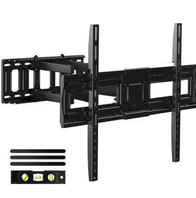 Mountftv 604787304506 K4 Full Motion Tv Wall Mount Bracket For 37-75 Inch Lcd Qled Oled 4k