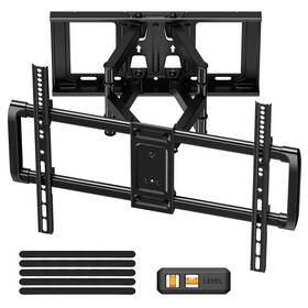 Mountftv 744759107589 Full Motion Tv Wall Mount Bracket For 42-90 Inch Tvs Heavy Duty