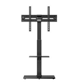 Mountftv 810145631065 Tv Cart Floor Stand Height Adjustable For 27-70 Inch Curved Tvs