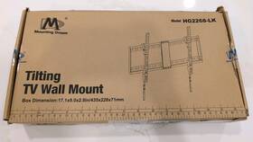 Hg2268-lk Mounting Dream Tilting Tv Wall Mount Black Bracket