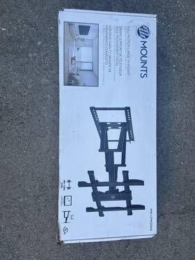 Lfm2064 Mounts Full Motion Tv Wall Mount Mw 70 Inch 600x400mm Black 110lbs