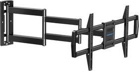 Mountup 445045021000 Full Motion Tv Wall Mount With 30 Inch Extension And Tilt Swivel For Most 42