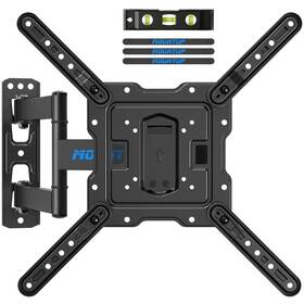 Mountup 972668840080 Tv Wall Mounts Bracket For Most 26-60 Inches Tvs Full Motion Mount