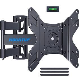 Mountup 972668841087 Full Motion Tv Wall Mount Bracket With Swivel Arm For Versatile Viewing Angles
