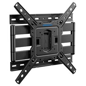 Mountup 972668842985 Ultra Slim Full Motion Tv Wall Mount 1.3 Inch Thin Low Profile Bracke