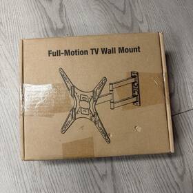 Mountup Mu0038 Full Motion Tv Wall Mount Black 55in 88lb Vesa 400x400