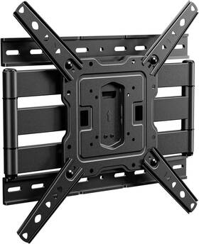Mu0062 Mountup Ultra Slim Full Motion Tv Wall Mount 1.3 Inch Thin Low Profile Bracket For 26-60