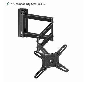 X004qhez05 Mountup Full Motion Tv Wall Mount 13-42 Inch Long Arm Vesa 200x200 44 Lbs Max
