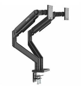 Magmt201d Msi New Mounting Arm For Monitor - Matte Black Horizontal/vertical
