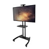 Mtm65pl-s Kanto Height Adjustable Mobile Tv Cart With Steel 800152717609