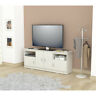 Mtv-17319 Inval Tv Stand With White Fits Tvs Up To Storage