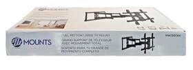 Mw130c64 Mw Mounts Full Motion Tv Wall Mount For Large Tvs 42 Inch To 90 130 Lbs Max Weight