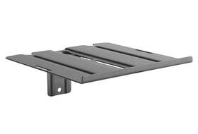 Lu-dvd-31 My Cable Mart Dvd / Blueray Box Media Metal Accessory Shelf Black