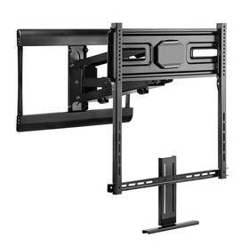 Lu-lpa53n-461 My Cable Mart Full Motion Fireplace Drop-down Wall Mount Bracket 43-70 Tvs To 72 Lbs