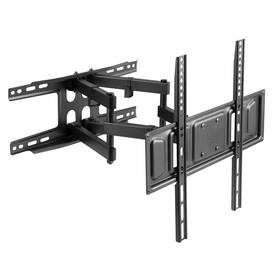 Lu-lpa63-446 My Cable Mart Full Motion 2-arm Wall Mount Bracket 37-70 Tvs To 88 Lbs Black