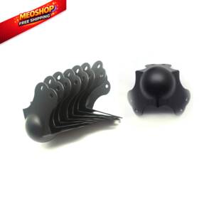 Amt06040220 My Mironey Iron Ball Corner Edge Protector Three-prong Flight Case Black