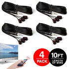 N-hd-1143 Lot Of 4 Hdmi And More Ir Emitter Triple Mini Stick On
