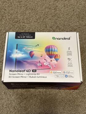 N6900k03-43ls Nanoleaf 4d V2 Screen Mirror Lightstrip Kit