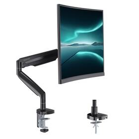 Ma30-us Nearhub Curved Monitor Mount Single Arm Holds To 28.6 Lbs Ultrawide Monito... Fast Ship