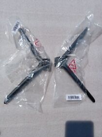 Ld4263-wj30-01 New 50inch Onn Led Tv Stand Black Legs Hitachi 50c61 Base Feet Pair