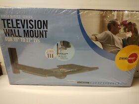 Mtvs21 New Omni Mount Television Wall For 19inch To 21inch Tvs