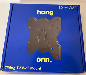 100002718 New Onn 13-32inch Tilting Tv Wall Mount-fits Most Flat Panels Up To 44 Lbs