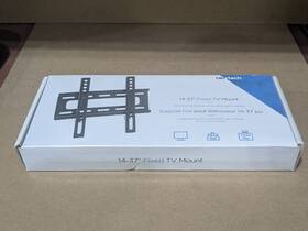 09a15 Nextech - 14-37 Inch Fixed Tv Wall Mount Mounting Hrdwre And Bubble Level Inc. Nos