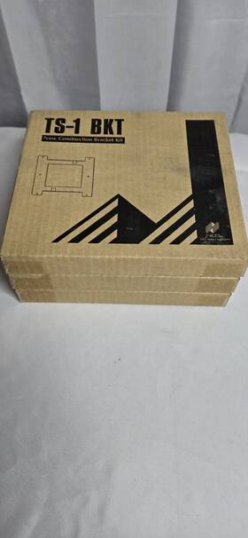 Niles 760514010604 Lot Of 3 Ts-1 Bkt Pre-construction Bracket For In-wall Controller