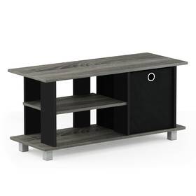 No 816718027150 Simplistic Tv Entertainment Center With Bin Multiple Colors